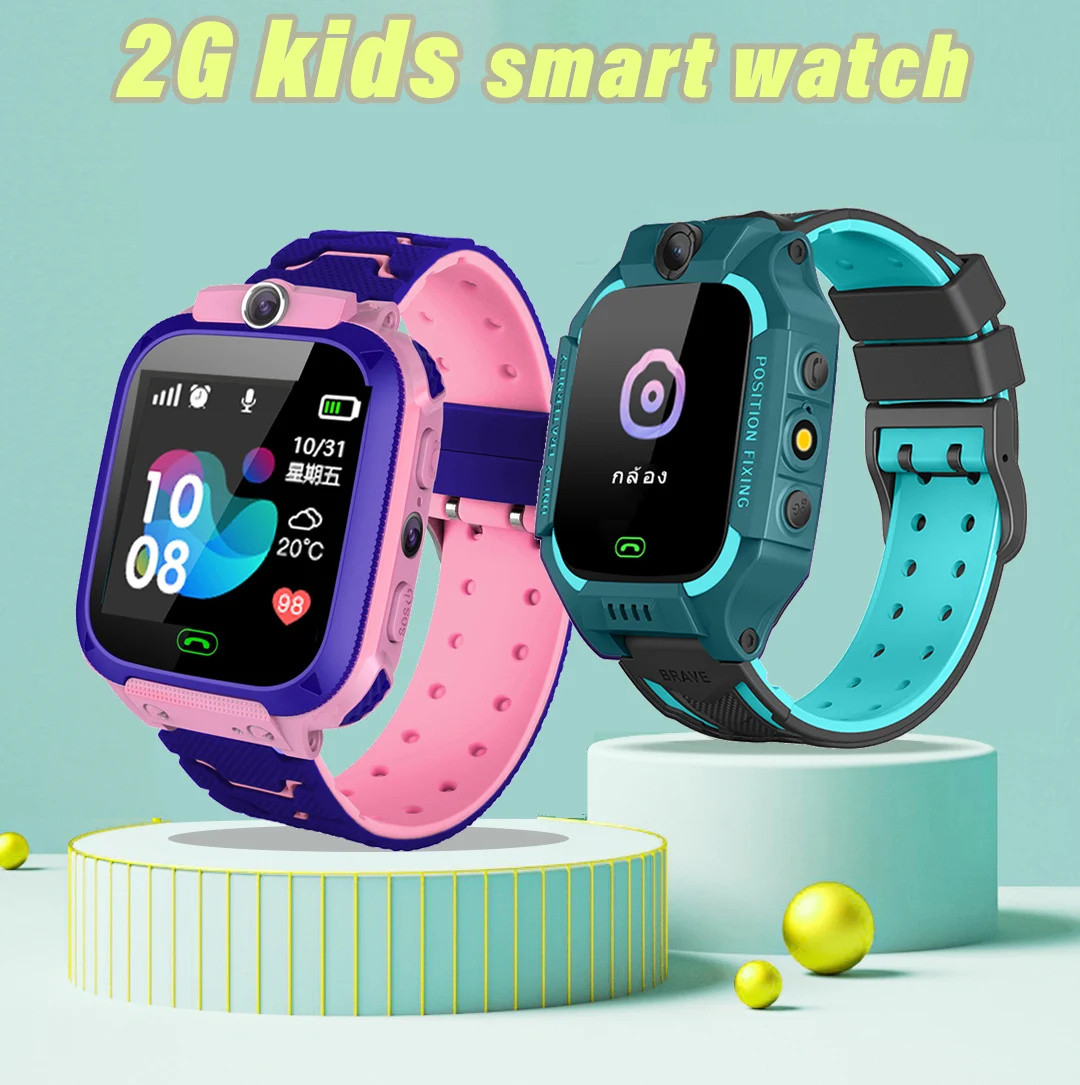 Smartwatch Watches For Girls - Montre intelligente étanche pour enfants, Q12,