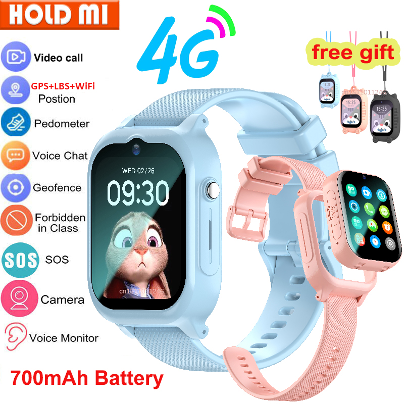 Montre intelligente enfants 4G - Smartwatch Watches For Kids With Gps avis et prix