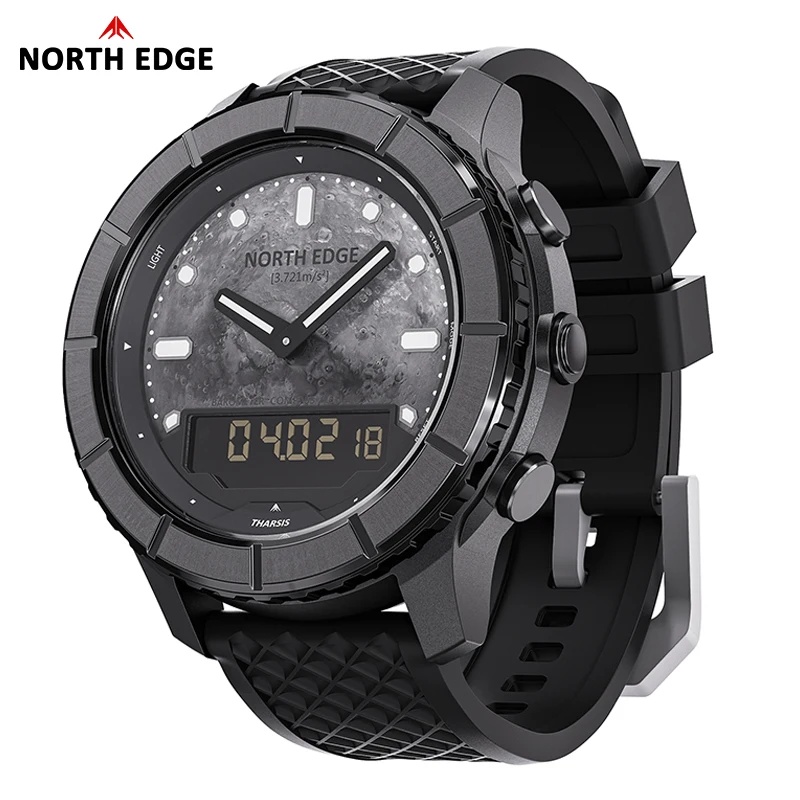 Montre numérique en fibre de c - Altimeter Compass Watch avis et prix