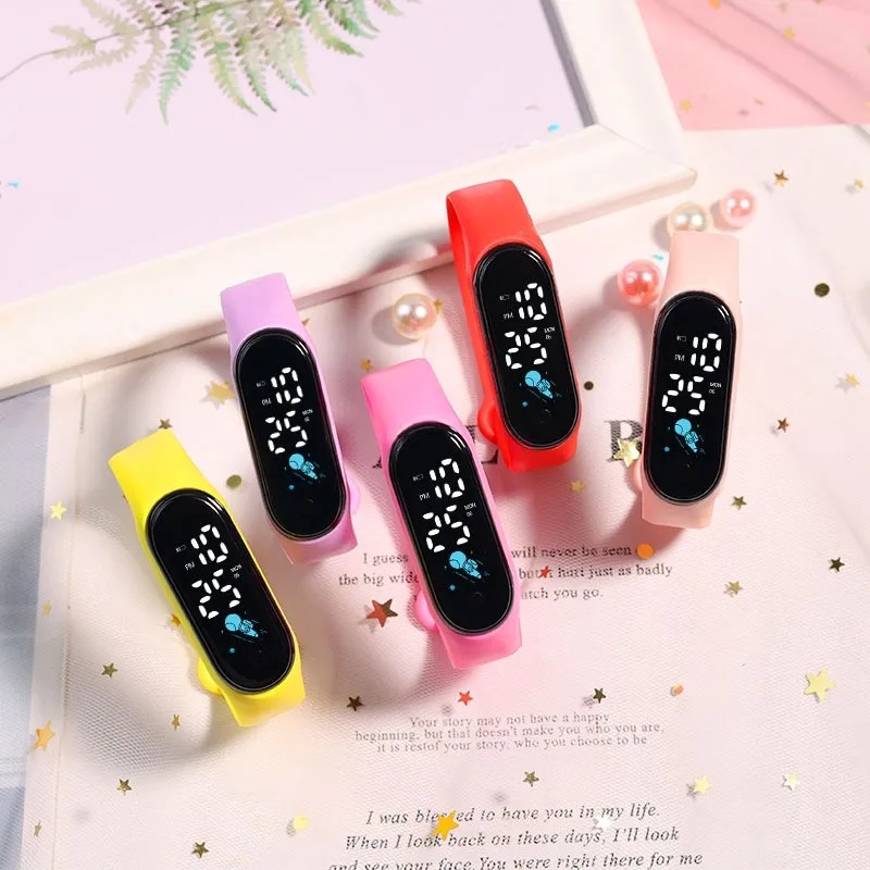 Kawaii montre intelligente pou - Smartwatch Digital Watches For Kid Girl avis et prix